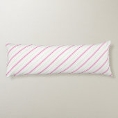 Coussins Longs Joli Oreiller De Corps Rose Et Vert (Dos)