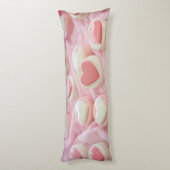 Coussins Longs joli rose (Dos (Vertical))