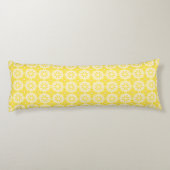 Coussins Longs Joli Sunshine Jaune Lumineux Cheery Body de lit (Dos)