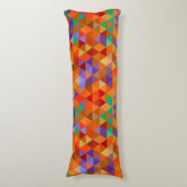Coussins Longs Joli Triangle grunge motif I + vos idées (Devant (Vertical))