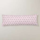 Coussins Longs Jolie patte de chat rose (Dos)