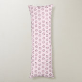 Coussins Longs Jolie patte de chat rose (Dos (Vertical))