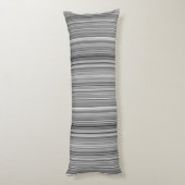 Coussins Longs Jolies rayures grises (Dos (Vertical))