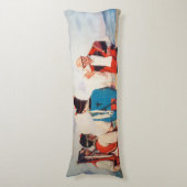 Coussins Longs Joueurs de cornemuse/Gaiteiros/Pipers (Devant (Vertical))