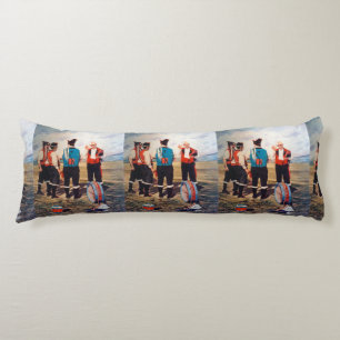 Coussins Longs Joueurs de cornemuse/Gaiteiros/Pipers