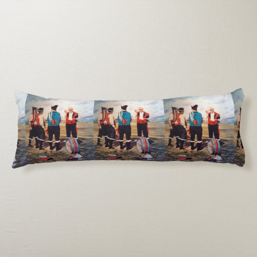 Coussins Longs Joueurs de cornemuse/Gaiteiros/Pipers (Devant)