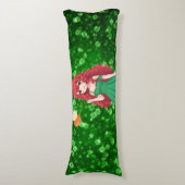 Coussins Longs Jour de la Saint-Patrick mignon, fille anime irlan (Devant (Vertical))