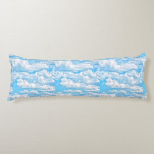 Coussins Longs Joyeux Danse Nuages Soleil Décor