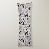 Coussins Longs Joyeux Halloween (Dos (Vertical))