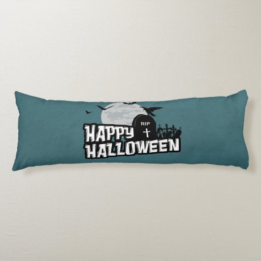 Coussins Longs Joyeux Halloween (Devant)