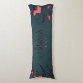 Coussins Longs Joyeux Jour des Valentins (Devant (Vertical))