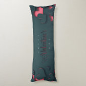 Coussins Longs Joyeux Jour des Valentins (Dos (Vertical))