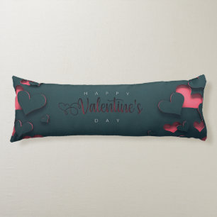Coussins Longs Joyeux Jour des Valentins