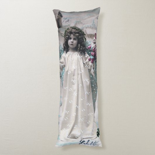 Coussins Longs Joyeux Noel (Dos (Vertical))