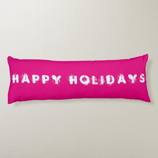 Coussins Longs Joyeux Oreiller Corps de Noël (Dos)