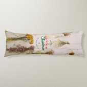 Coussins Longs Joyeux Oreiller du corps de la nouvelle année (Devant)