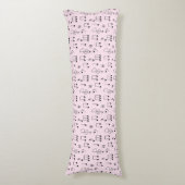 Coussins Longs Just Noté Rose (Devant (Vertical))