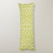 Coussins Longs Kaki Safari Giraffe (Dos (Vertical))