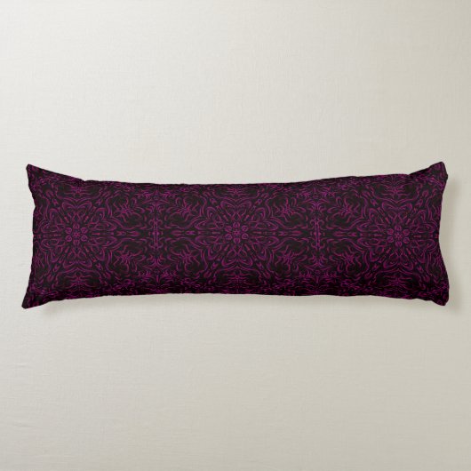 Coussins Longs Kaleidoscope De Rêves Roses Beau (Devant)