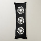 Coussins Longs Kaléidoscope du premier volume art cinq (Dos (Vertical))