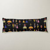 Coussins Longs Kandinsky, aquarelle pour Porte de Kiev (Dos)