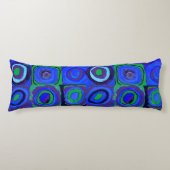 Coussins Longs Kandinsky Farbstudie Carrés Bleus Cercle Carré (Devant)