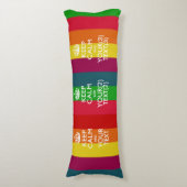 Coussins Longs KEEP CALM personnalisé et votre texte pour Rainbow (Devant (Vertical))