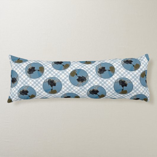 Coussins Longs Keeshond Ballet Photographie de mignonette Chien d (Devant)