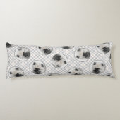 Coussins Longs Keeshond Dessin Kees Puppy Cute Original Chien Art (Dos)