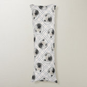 Coussins Longs Keeshond Dessin Kees Puppy Cute Original Chien Art (Devant (Vertical))