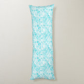 Coussins Longs Keiki Aquarelle Dauphin Vague réversible (Dos (Vertical))