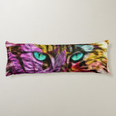 Coussins Longs Kitty Chat Kitten Design artistique (Dos)