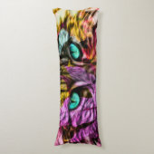 Coussins Longs Kitty Chat Kitten Design artistique (Devant (Vertical))