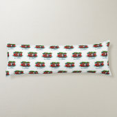 Coussins Longs Kitty et chiot, Happy XMas (Dos)