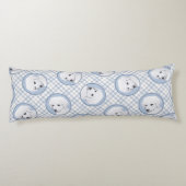 Coussins Longs Kuvasz Peinture Hongroise Cute Original Chien Art (Dos)