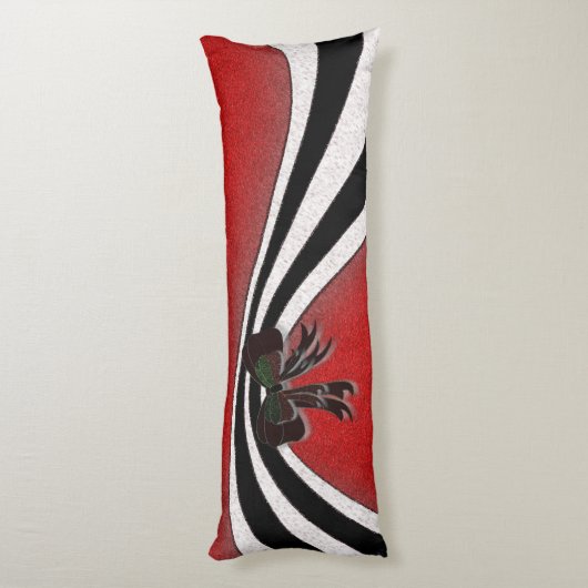 Coussins Longs La Bow de Noël - (Dos (Vertical))