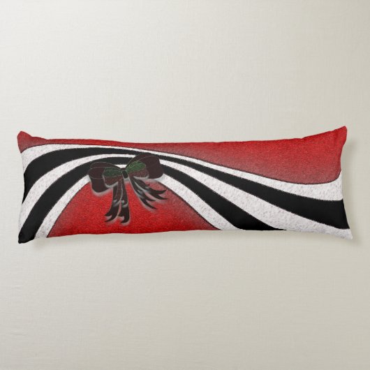 Coussins Longs La Bow de Noël - (Dos)