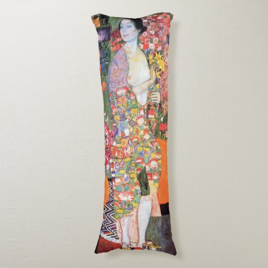 Coussins Longs La Danseuse, Gustav Klimt (Devant (Vertical))