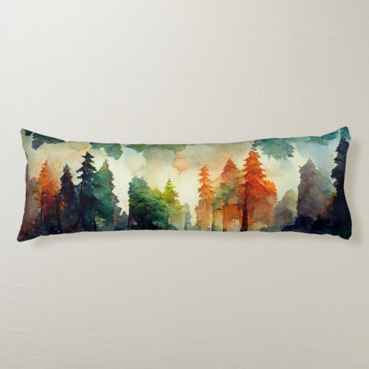 Coussins Longs La forêt (nature) (Devant)
