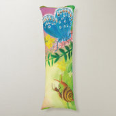 Coussins Longs La fourmi, l'escargot et le papillon bleu de Chapm (Devant (Vertical))
