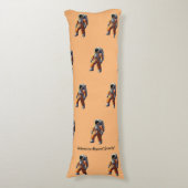 Coussins Longs "La Grande Odyssée de l'Espace" (Devant (Vertical))