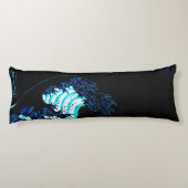 Coussins Longs La Grande Vague Deep Blue (Dos)
