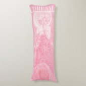 Coussins Longs La Lune de Mucha, Dream Pink (Devant (Vertical))