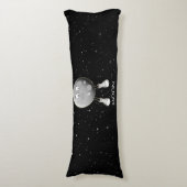 Coussins Longs La Lune et les étoiles dans l'espace (Devant (Vertical))