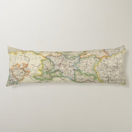 Coussins Longs La Prusse et la Pologne (Devant)