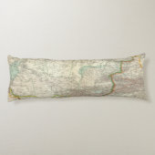 Coussins Longs La Russie, Chine, Asie 2 (Dos)