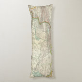 Coussins Longs La Russie, Chine, Asie 2 (Dos (Vertical))