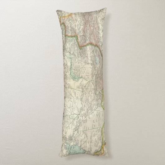 Coussins Longs La Russie, Chine, Asie 2 (Dos (Vertical))