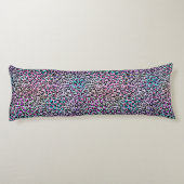 Coussins Longs La série Iridescent Leopard Design 12 (Dos)