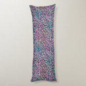 Coussins Longs La série Iridescent Leopard Design 12 (Dos (Vertical))